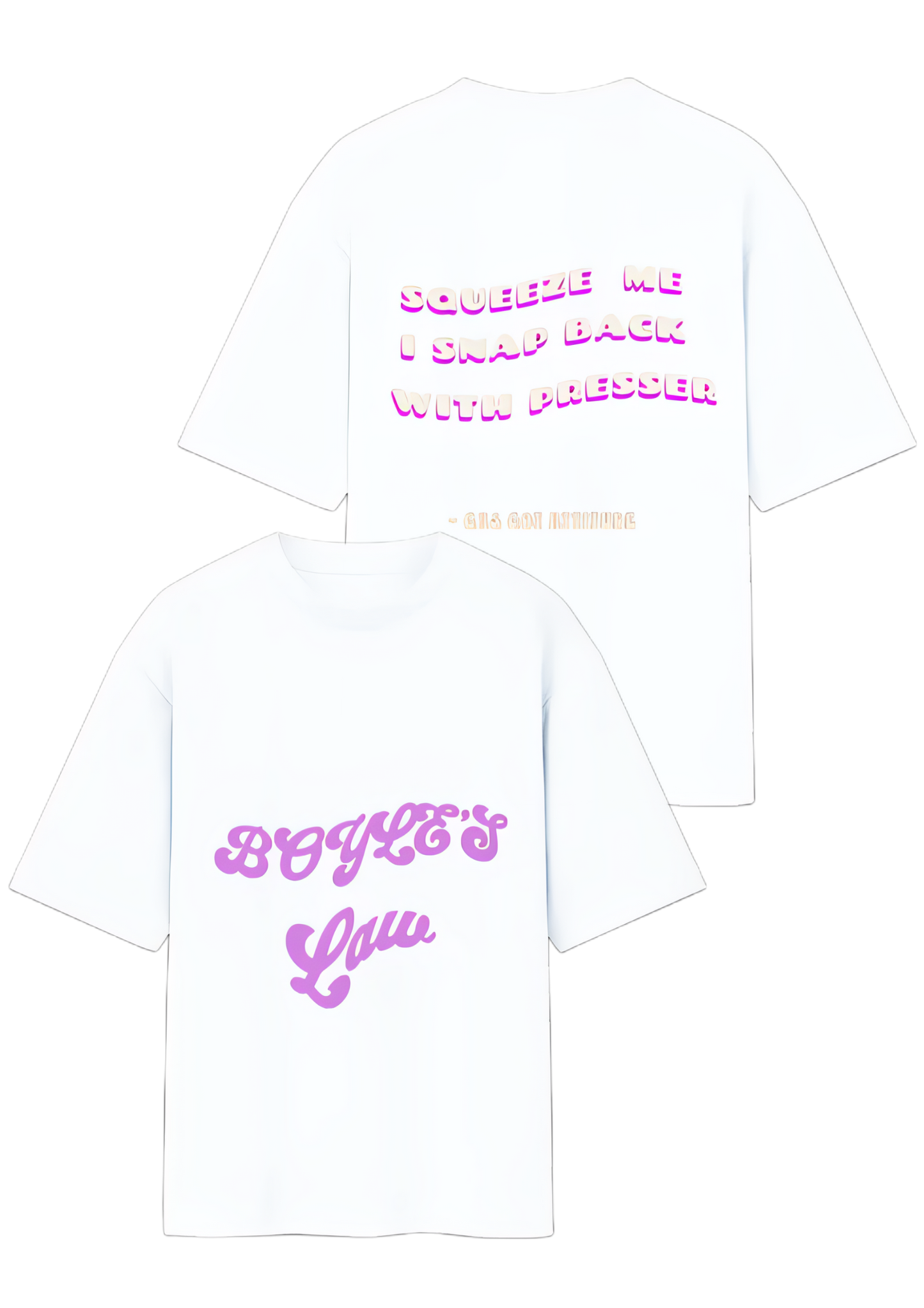 Boyle's law – Oversized Street Tee