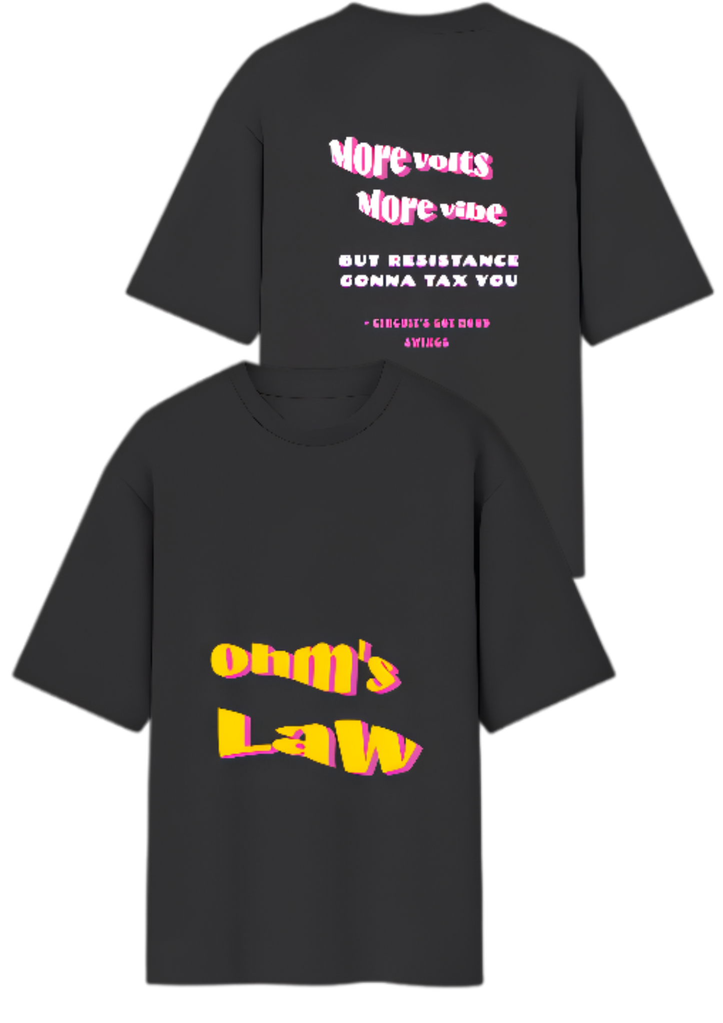 Ohm's law – Oversized Street Tee