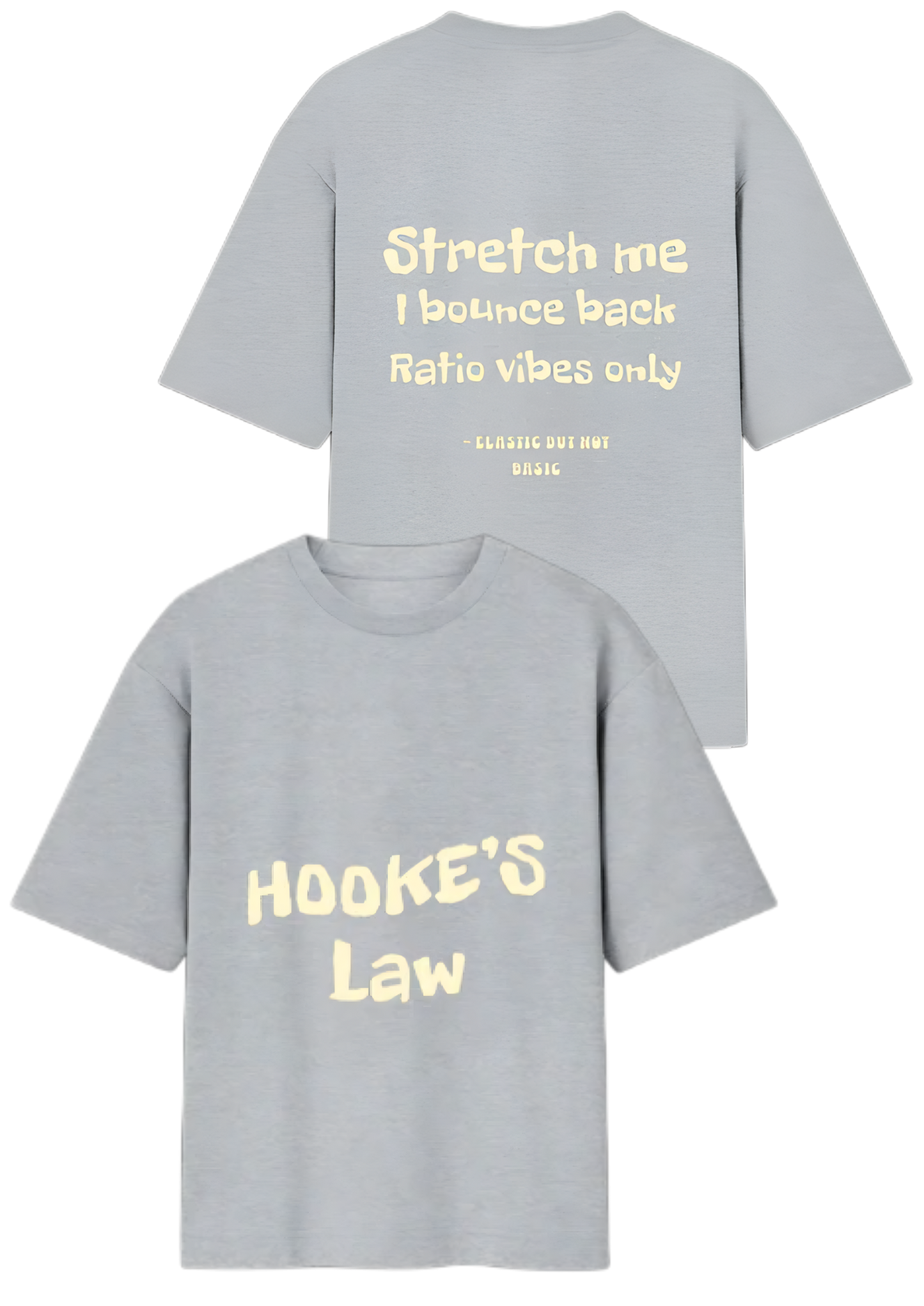 Hooke's law – Oversized Street Tee