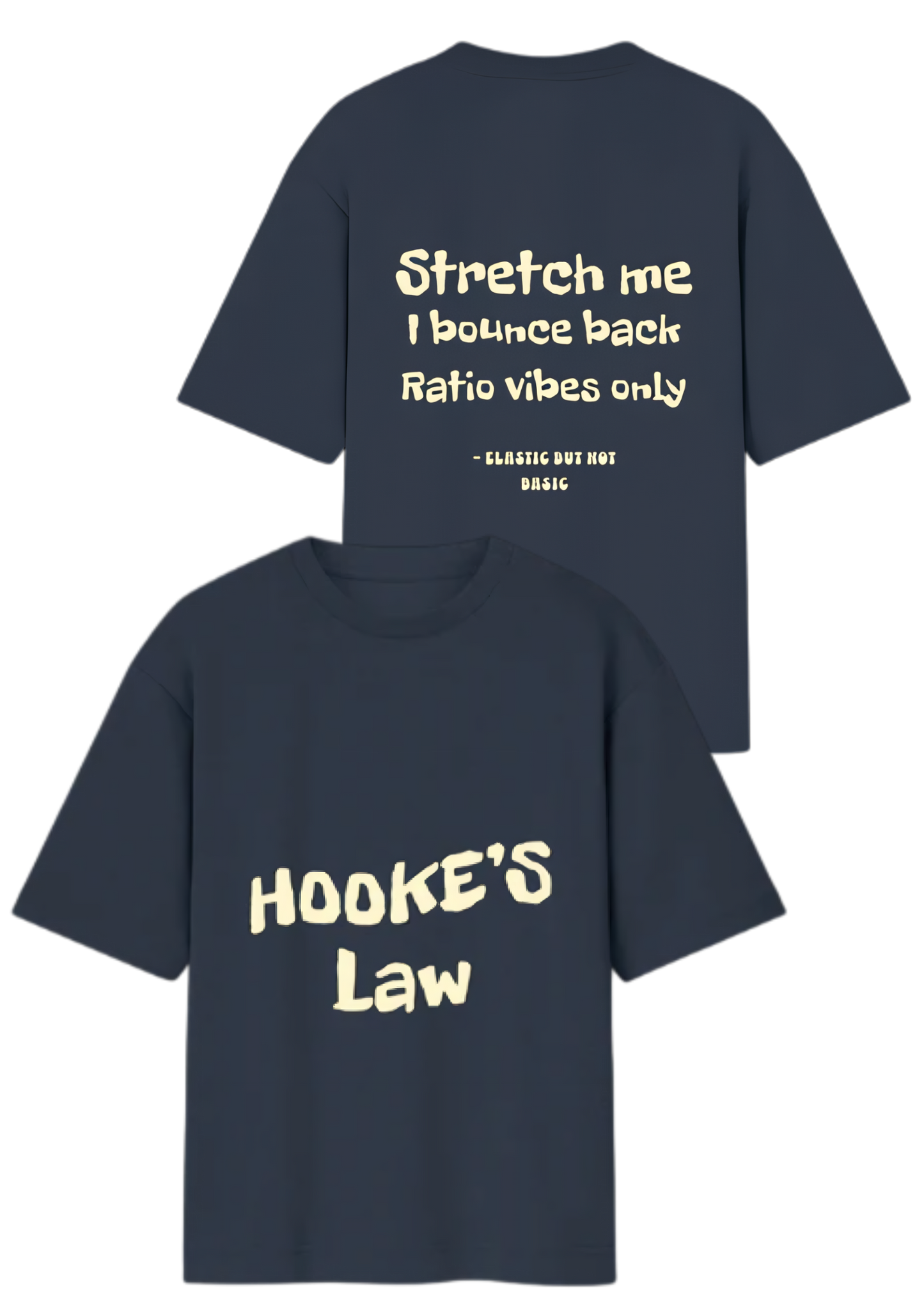 Hooke's law – Oversized Street Tee