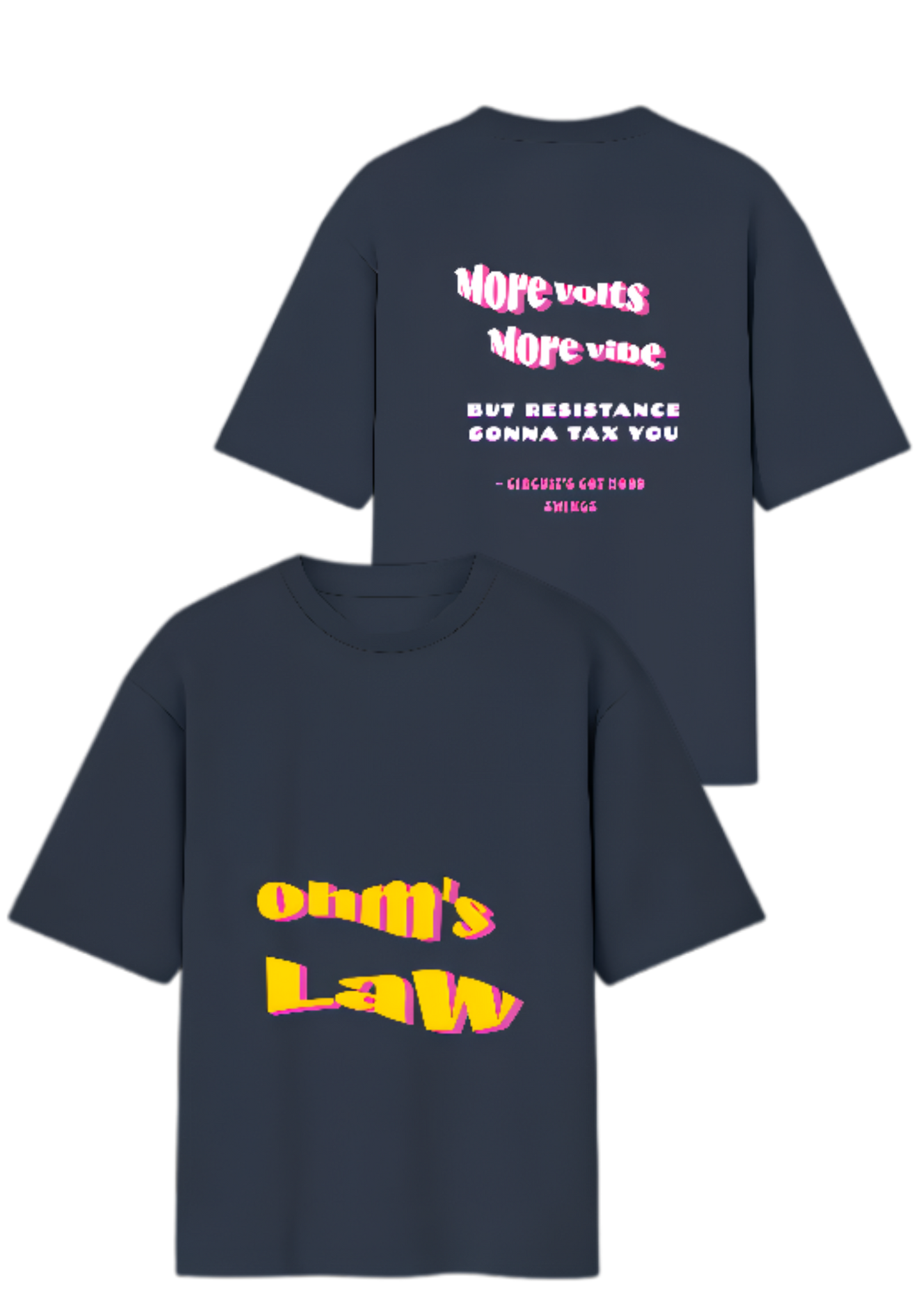 Ohm's law – Oversized Street Tee