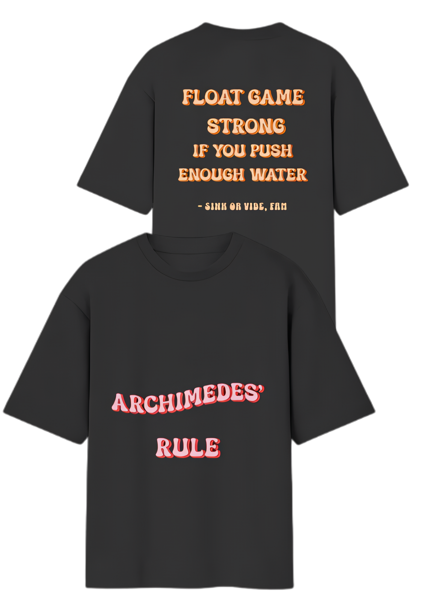 Archimedes' Rule– Oversized Street Tee