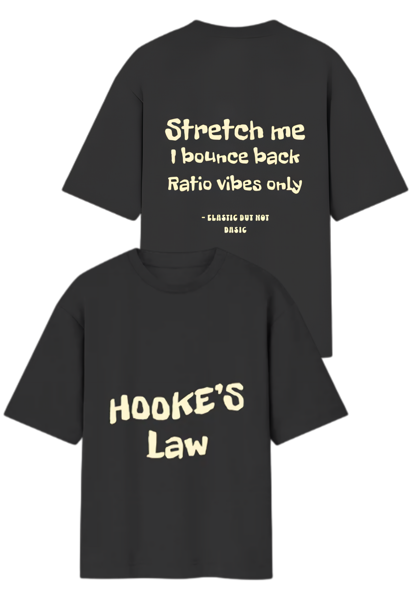 Hooke's law – Oversized Street Tee