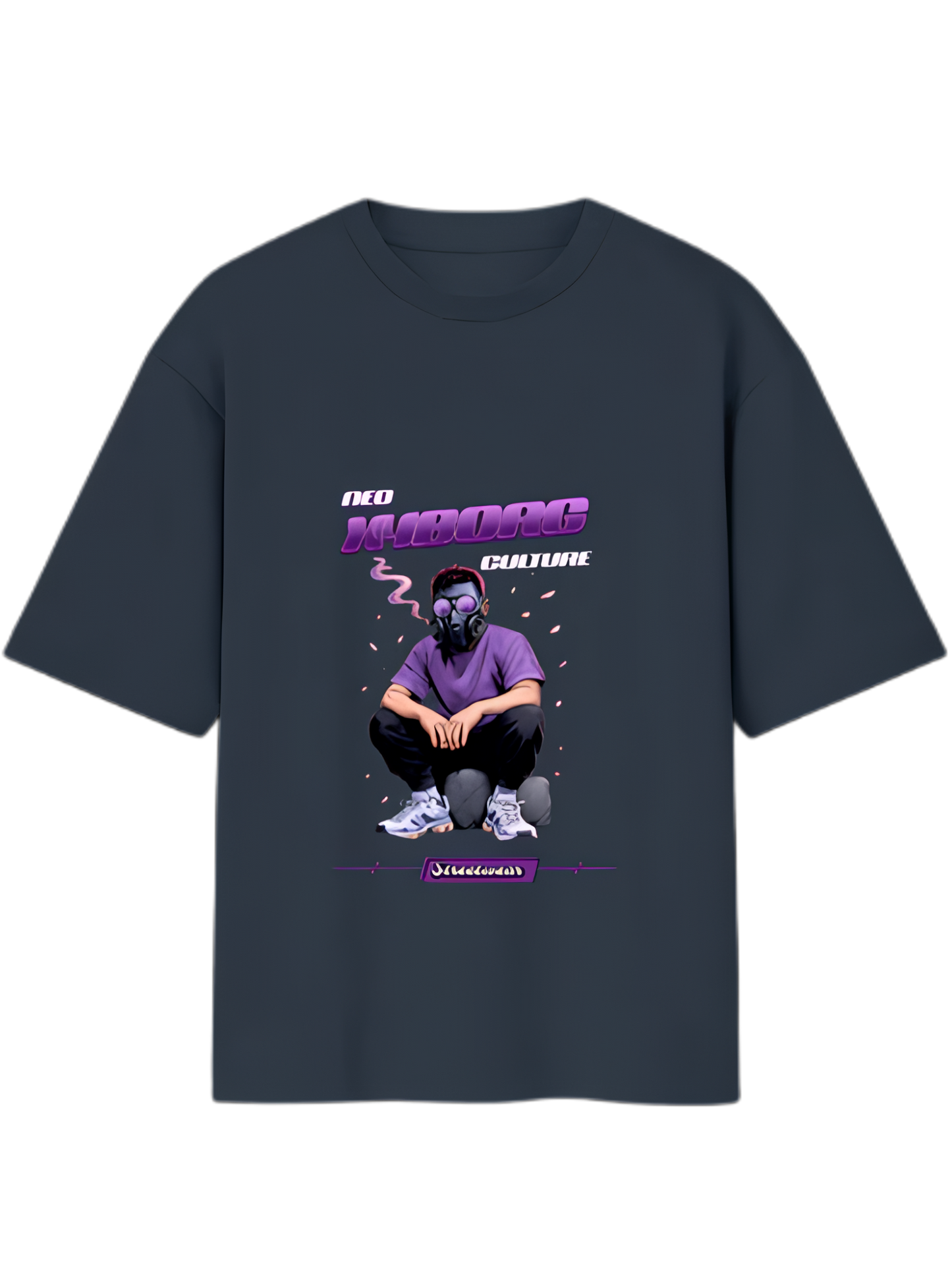 Xyborg-Oversized Street Tee
