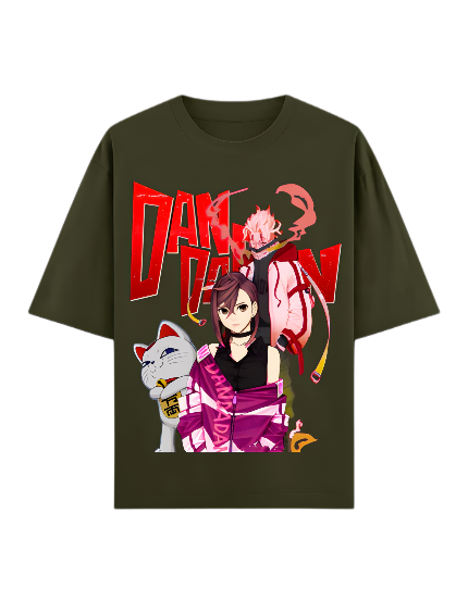 DANDADAN-Oversized Street Tee