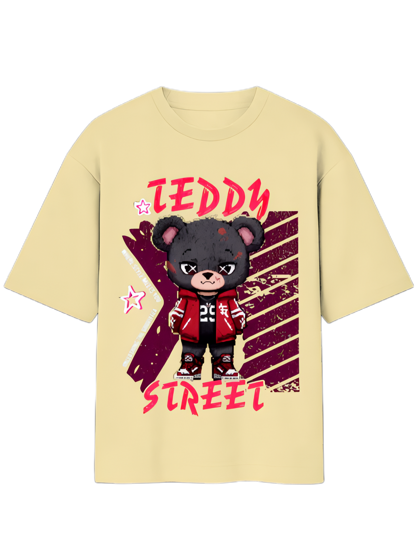 Teddy Street-Oversized Street Tee