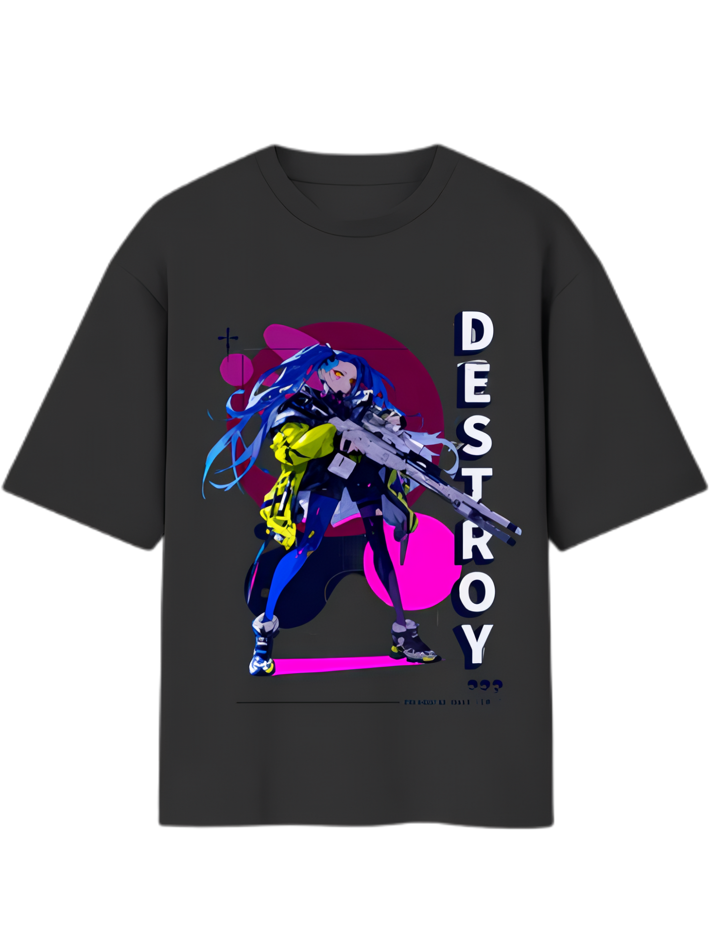 Destroy-Oversized Street Tee