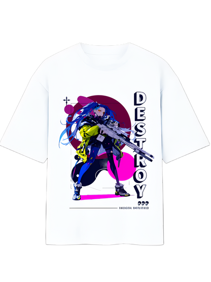 Destroy-Oversized Street Tee