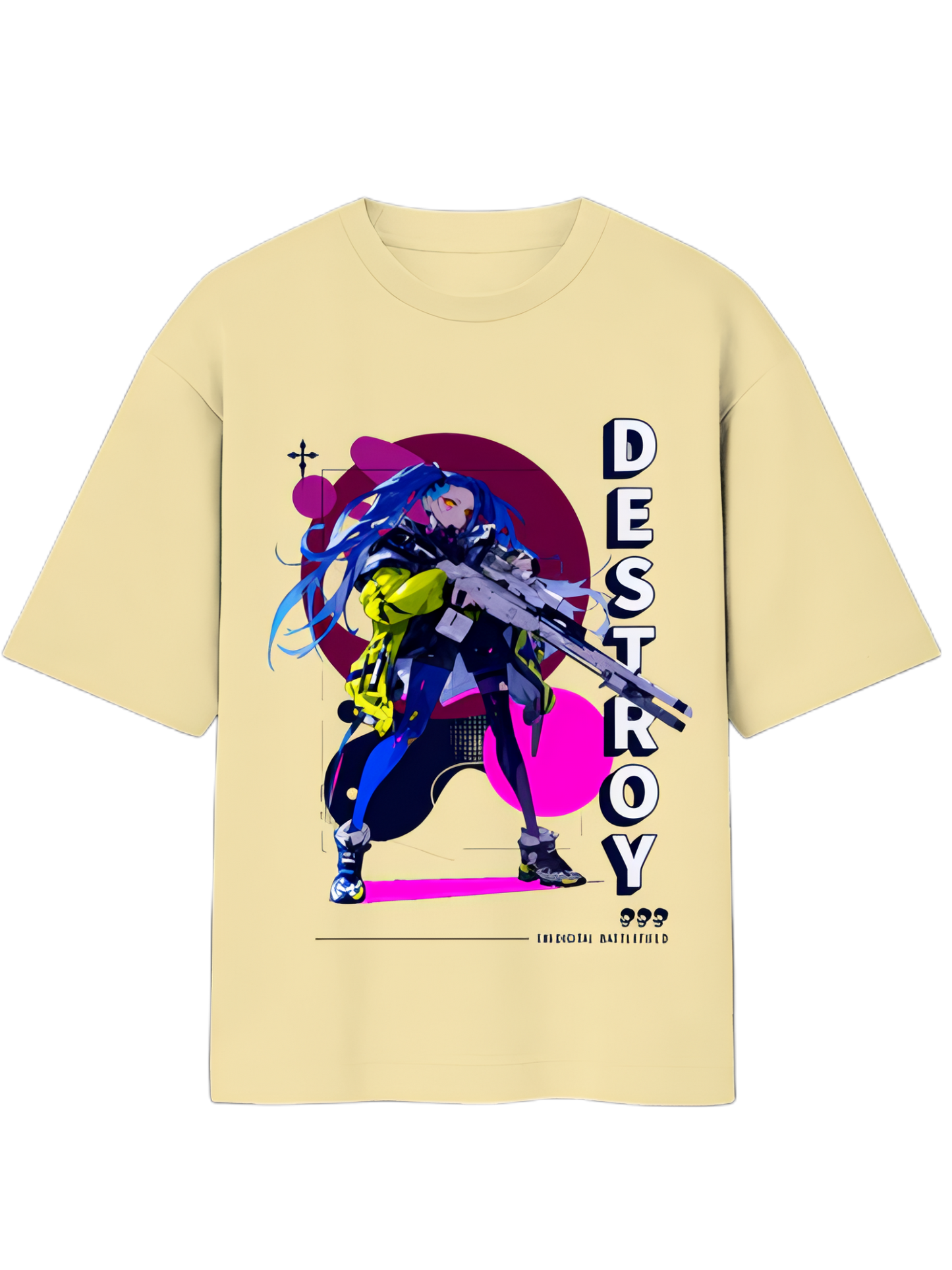 Destroy-Oversized Street Tee