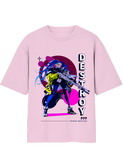 Destroy-Oversized Street Tee