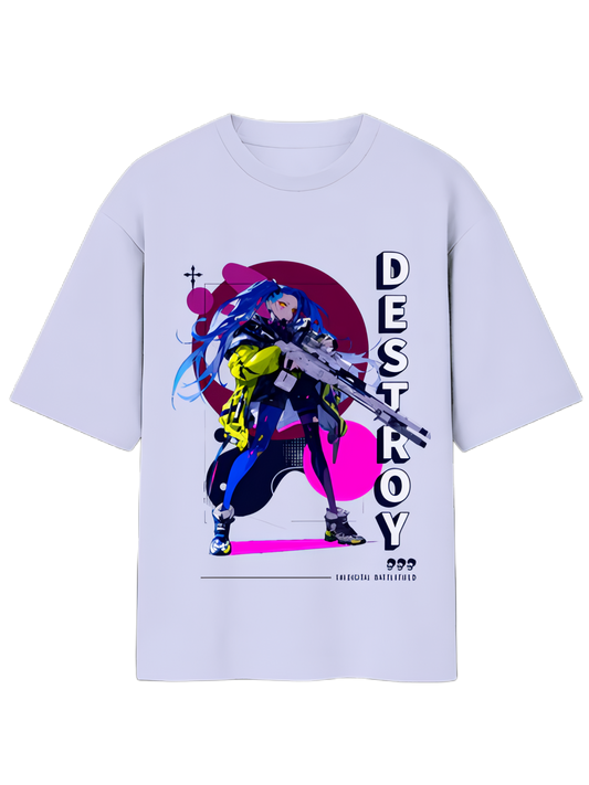 Destroy-Oversized Street Tee