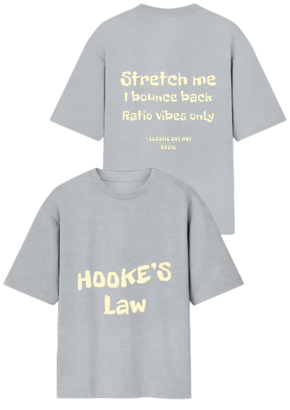 Hooke's law – Oversized Street Tee