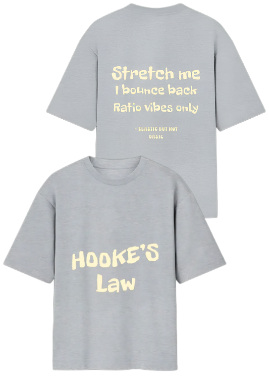 Hooke's law – Oversized Street Tee