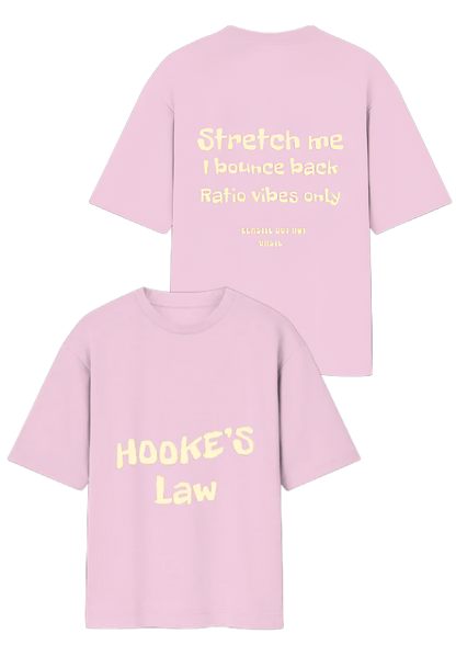 Hooke's law – Oversized Street Tee