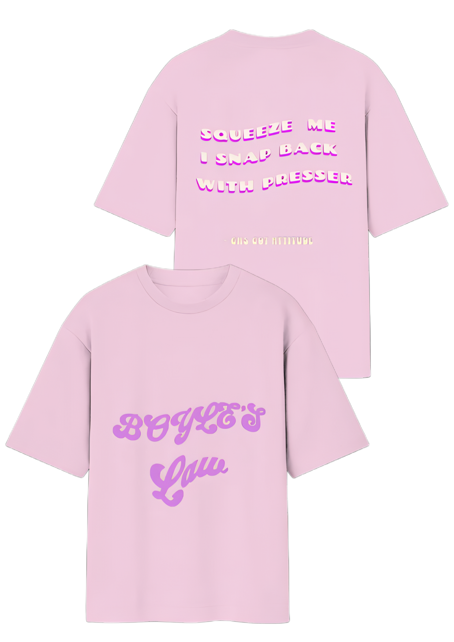 Boyle's law – Oversized Street Tee