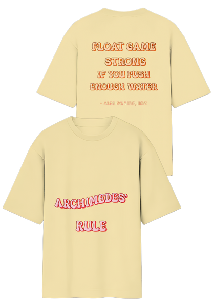 Archimedes' Rule– Oversized Street Tee