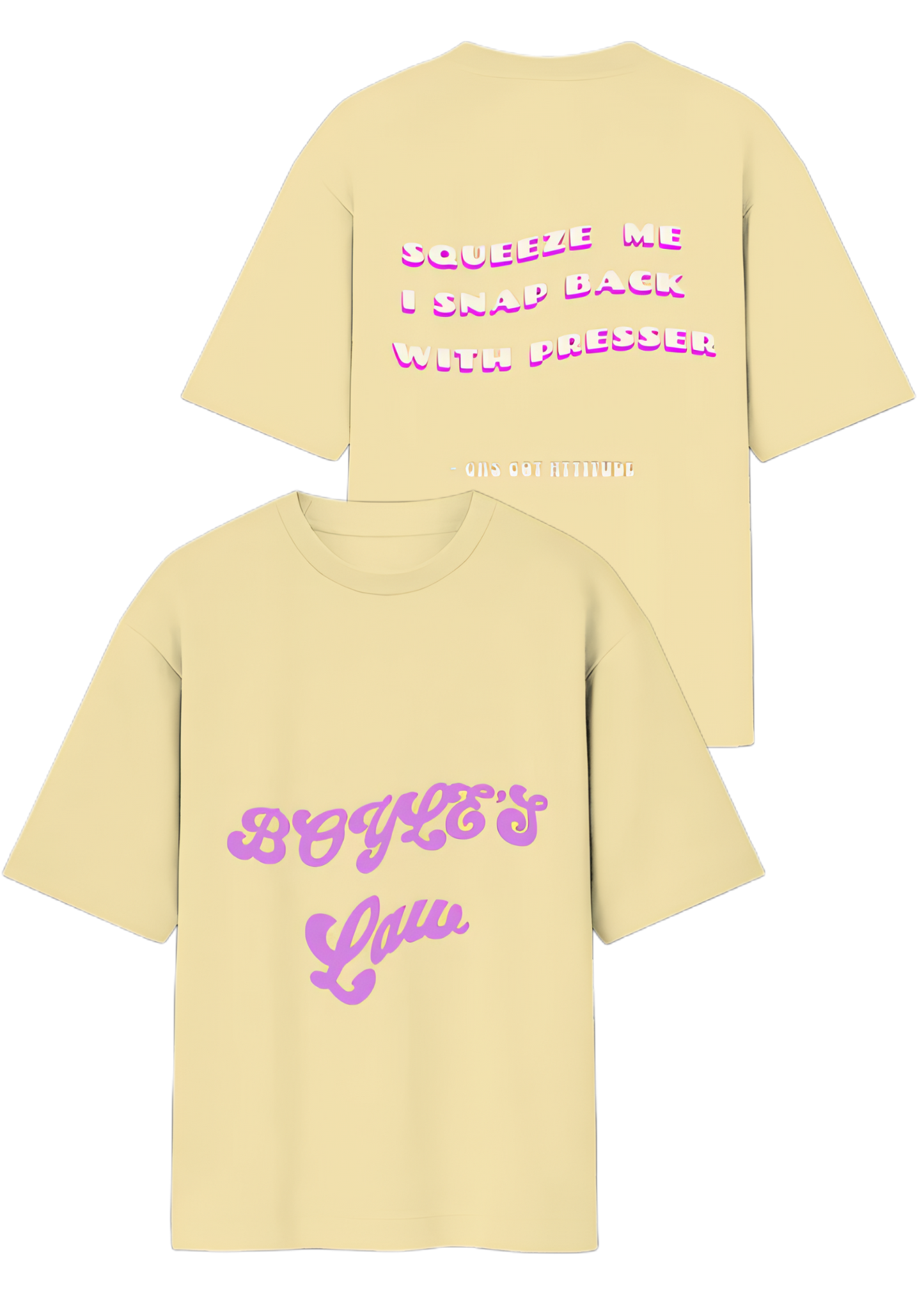 Boyle's law – Oversized Street Tee