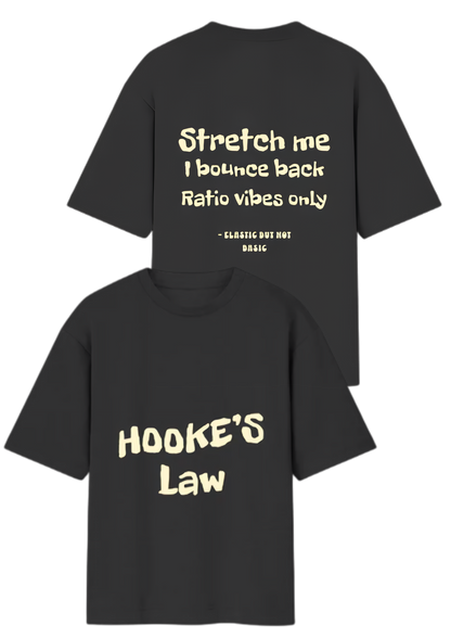 Hooke's law – Oversized Street Tee