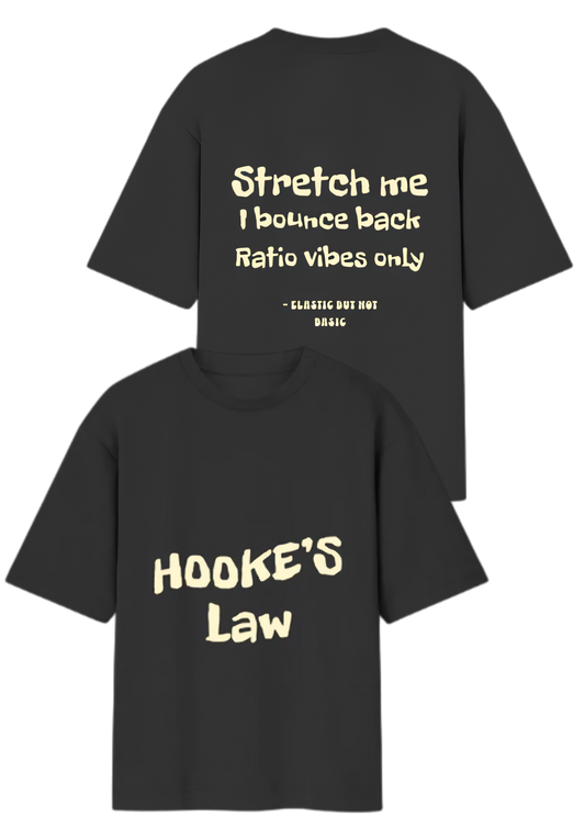 Hooke's law – Oversized Street Tee