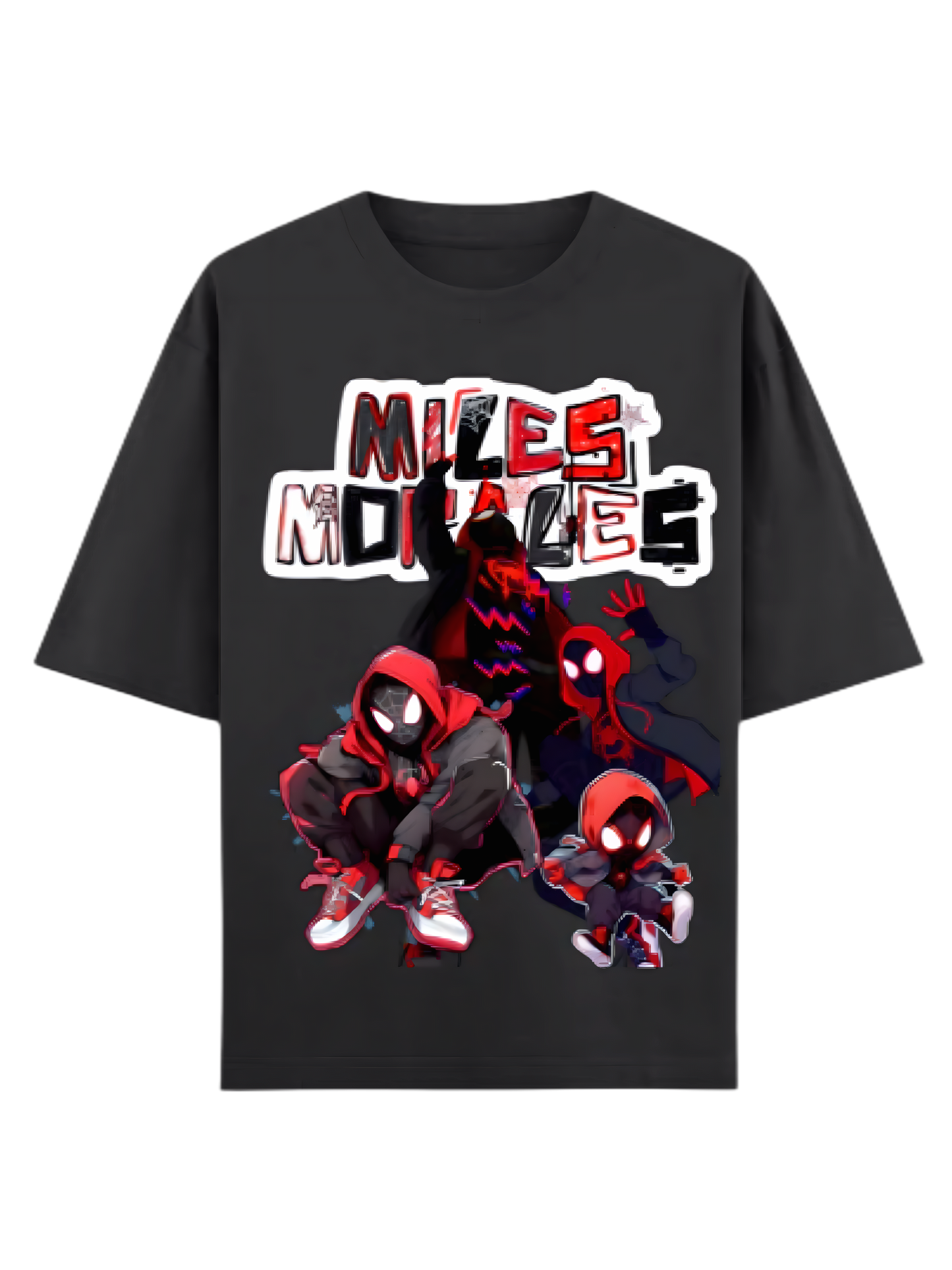 Miles Morales-Oversized Streetwear Tee