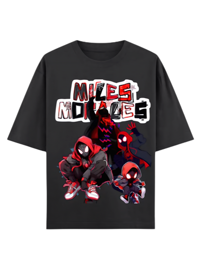 Miles Morales-Oversized Streetwear Tee