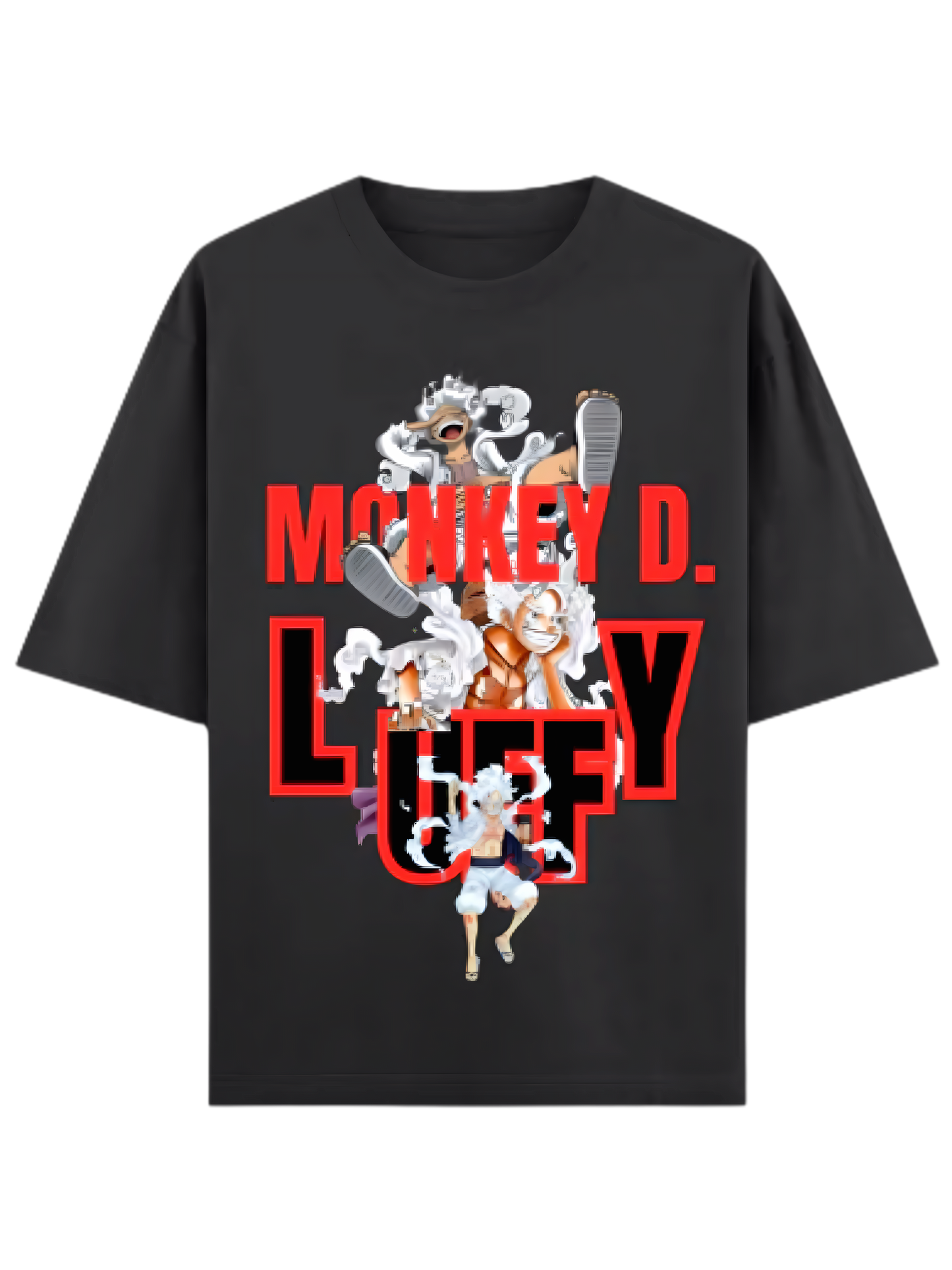 Monkey D. Luffy -Oversized Streetwear Tee