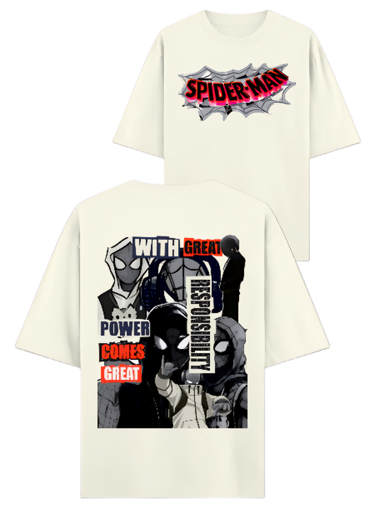 Spider-Man-Oversized Streetwear Tee