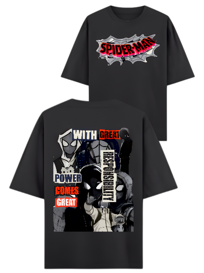 Spider-Man-Oversized Streetwear Tee