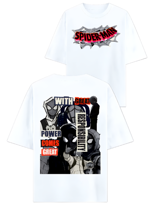 Spider-Man-Oversized Streetwear Tee